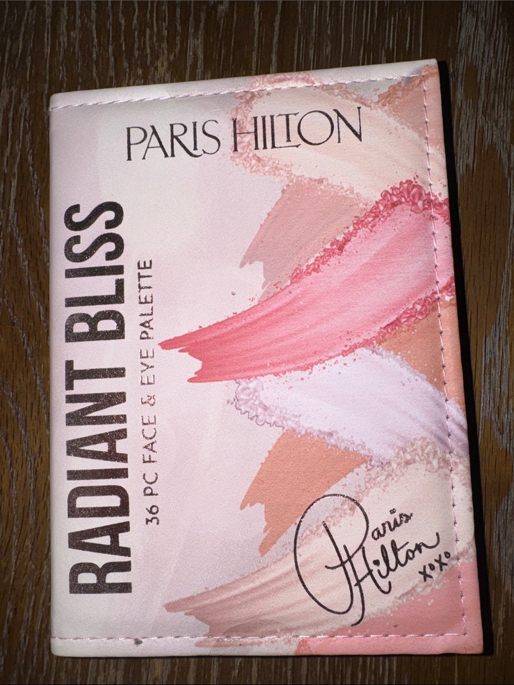 Paris Hilton Pink Radiant Bliss 36 PC Face & Eye Palette Case